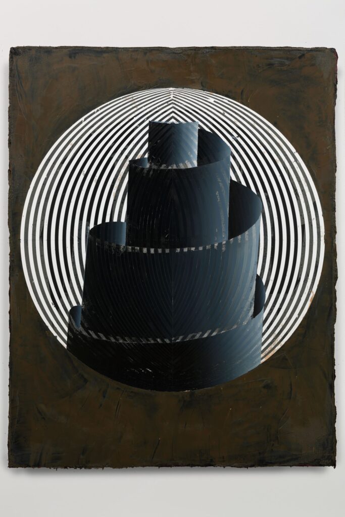 Untitled (T.II), 220x170, oil and acrylic on canvas, 2014