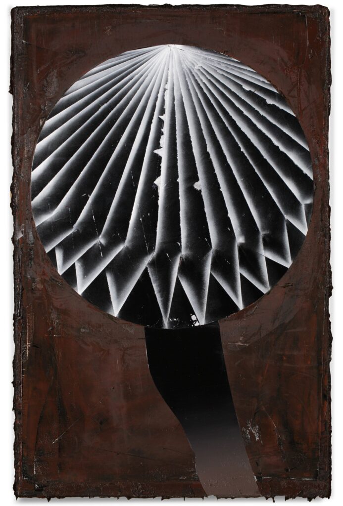 UNTITLED (Toyen), 140 x 90 cm, oil and paper on canvas, Leinemann Foundation, Berlin-Hamburg, 2014