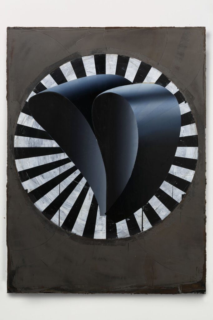 Untitled (unconscious VII), 220x165cm, oil and acrylic on canvas, 2014