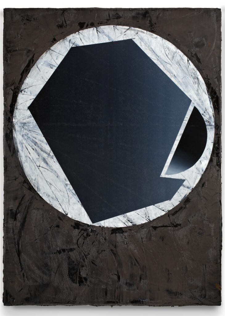 UNTITLED, 260 x 190 cm, oil and paper on canvas, 2014