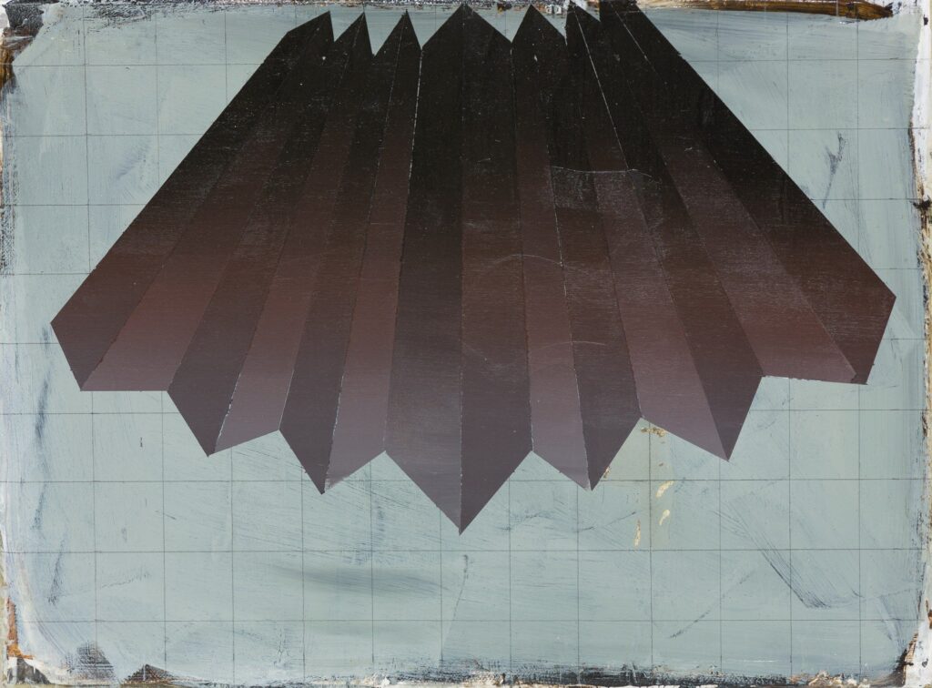 Untitled, 40x30cm, oil, acrylic and paper on canvas, 2013