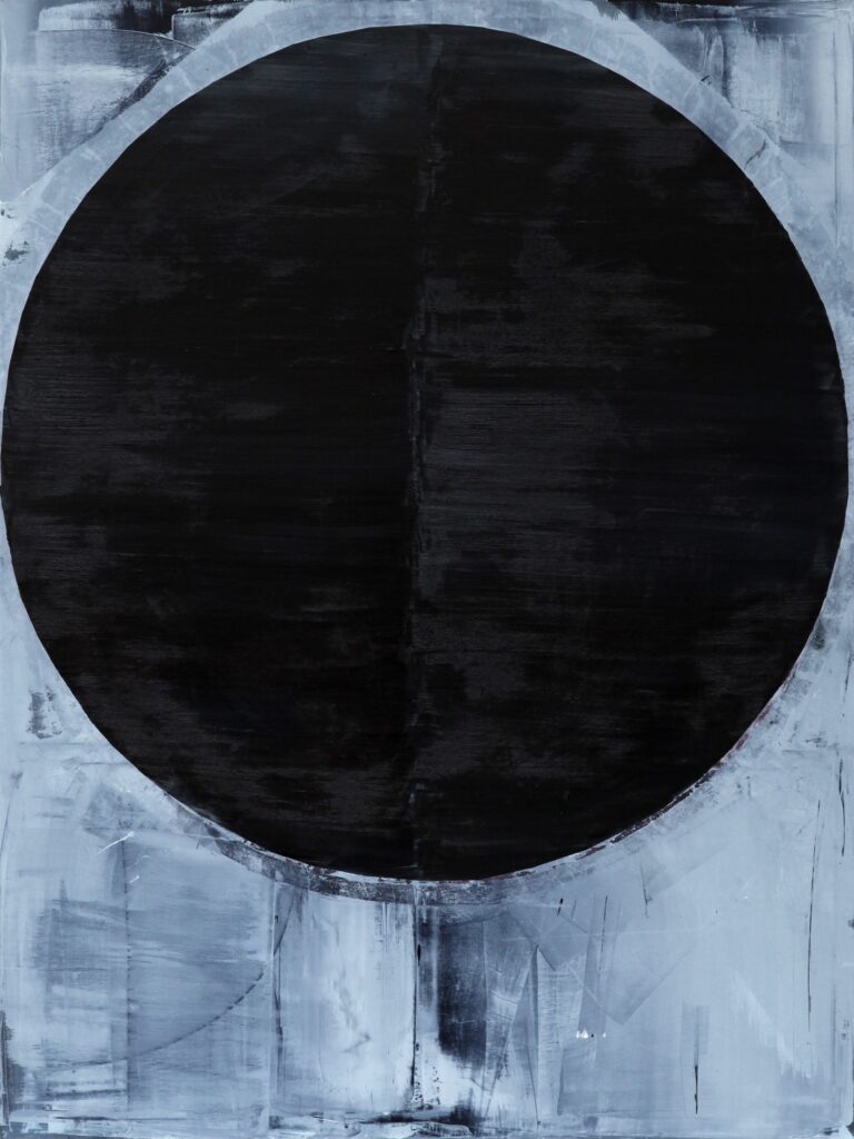 Black Mirror II, 230x175cm, oil on canvas, 2012