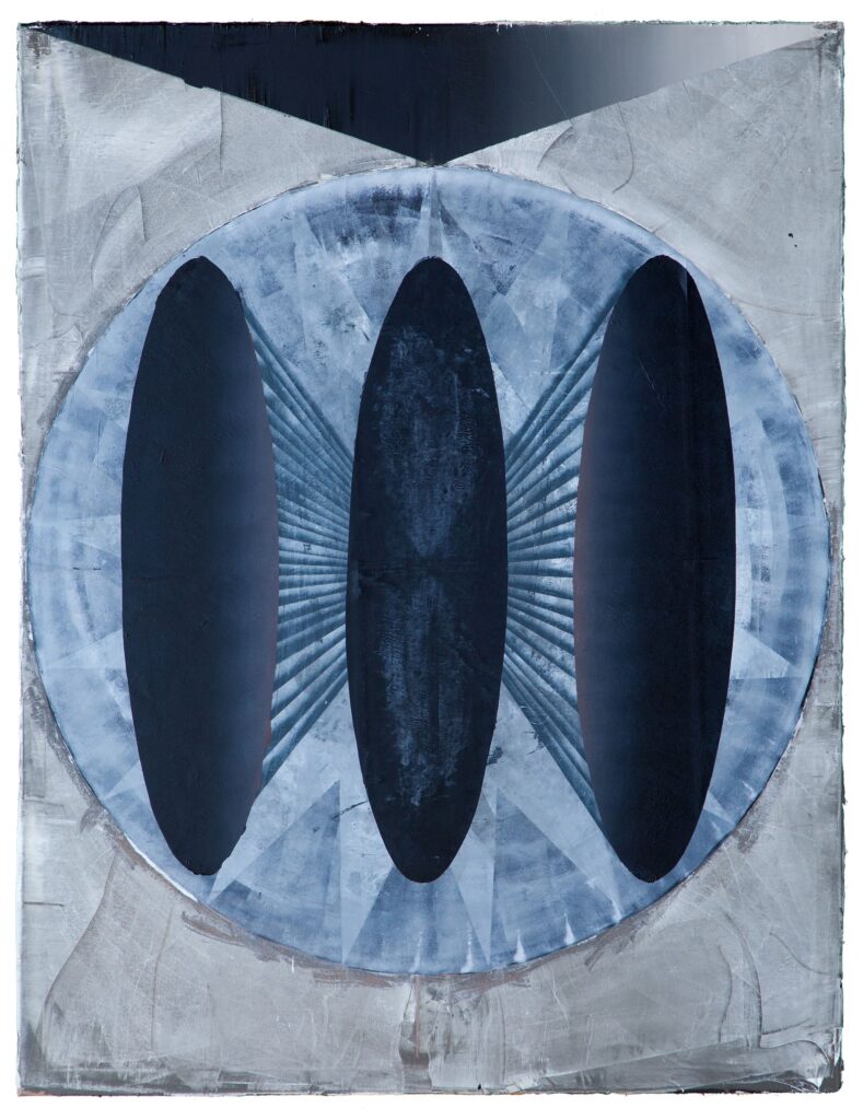 Memory, 220x170cm, oil and paper on canvas, 2013