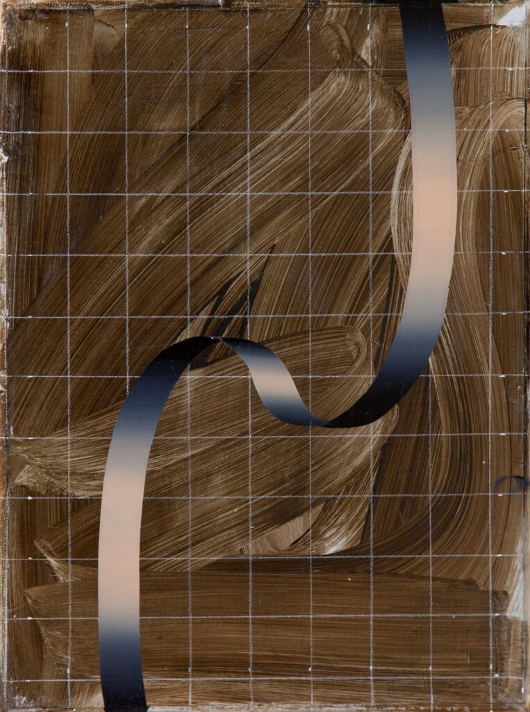 Untitled, 40x30cm, oil, acrylic and paper on canvas, 2013