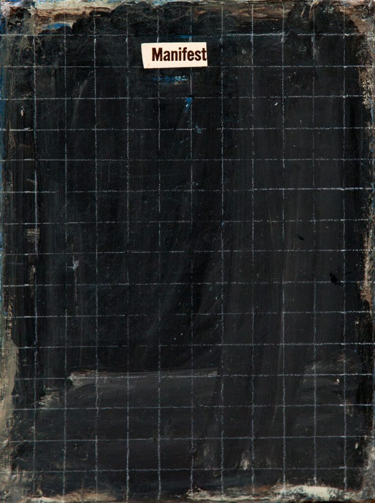 Untitled, 40x30cm, oil, acrylic and paper on canvas, 2013