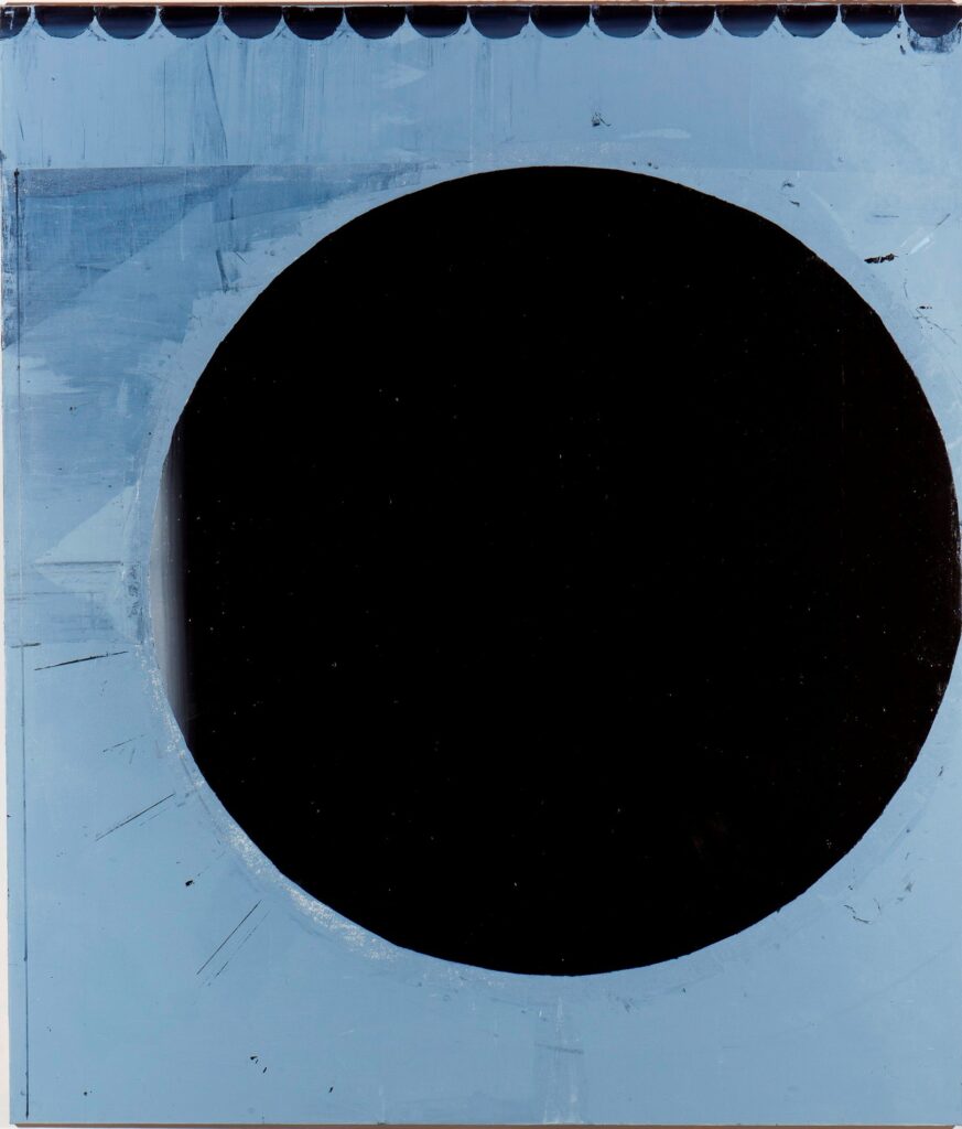 Black Space, 210x180cm, oil on canvas, 2012