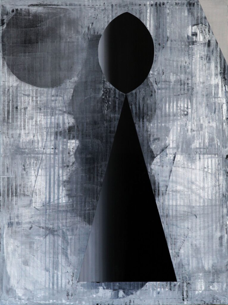 Dead lady, oil on canvas, 200x150cm, 2012