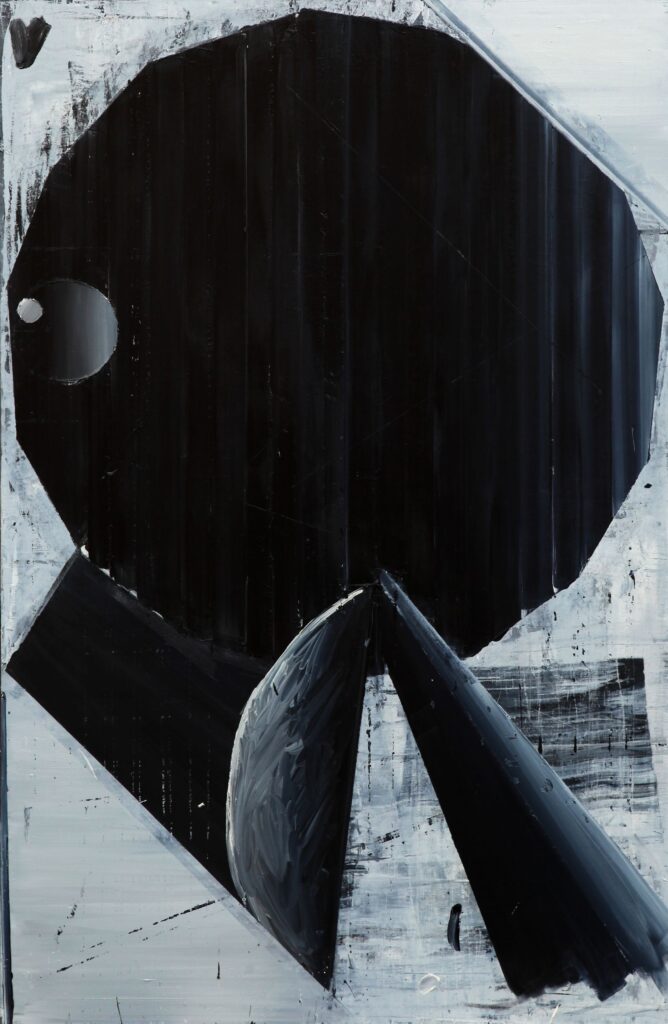 Eyes wide open, oil on canvas, 195 x 125 cm, 2011