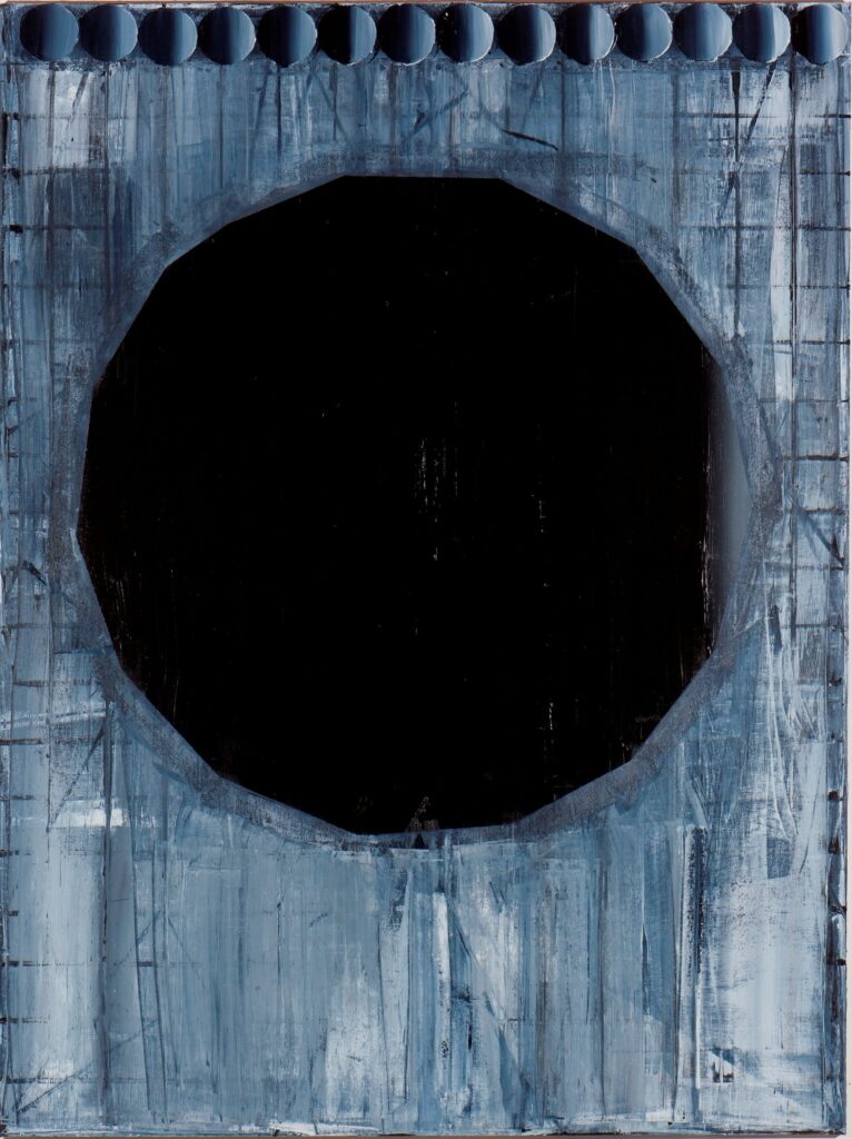 Hair is inside, 200x150cm, oil on canvas, 2012