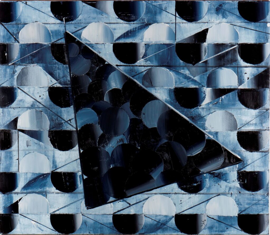 Timetable, 220x190cm, oil on canvas, 2011
