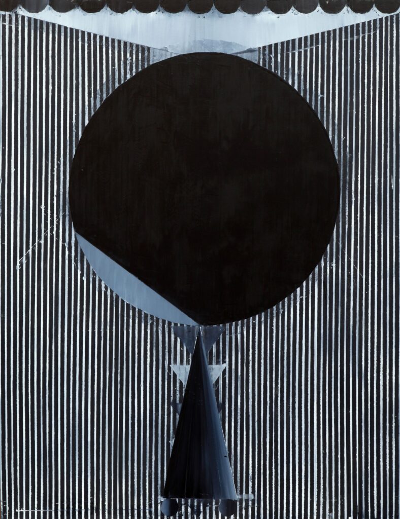 Under the dream (escape), oil on canvas, 220 x 170 cm, 2012