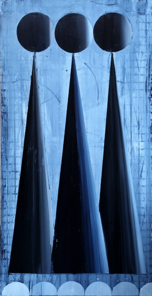 Weimar, 200x105cm, oil on canvas, 2012