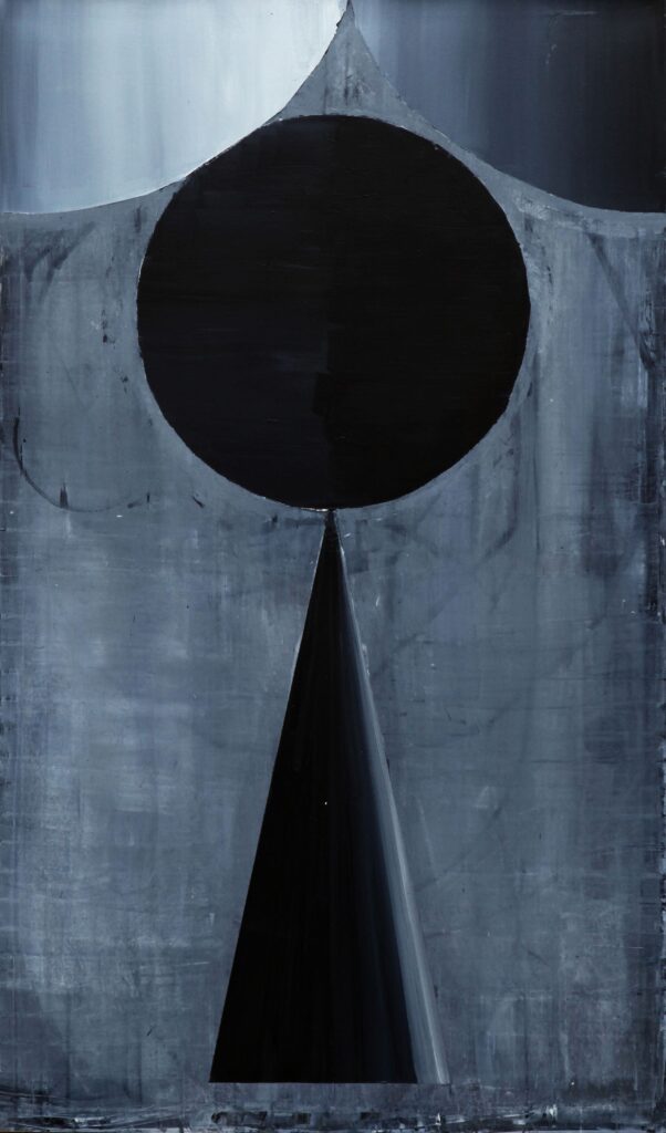 Zrzavý, oil on canvas, 200 x 120 cm, 2012