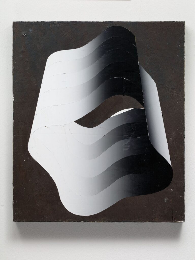 Untitled, acrylic on board, 2019