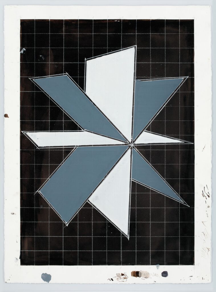 Untitled, 76 x 56cm, gouache on paper, 2016