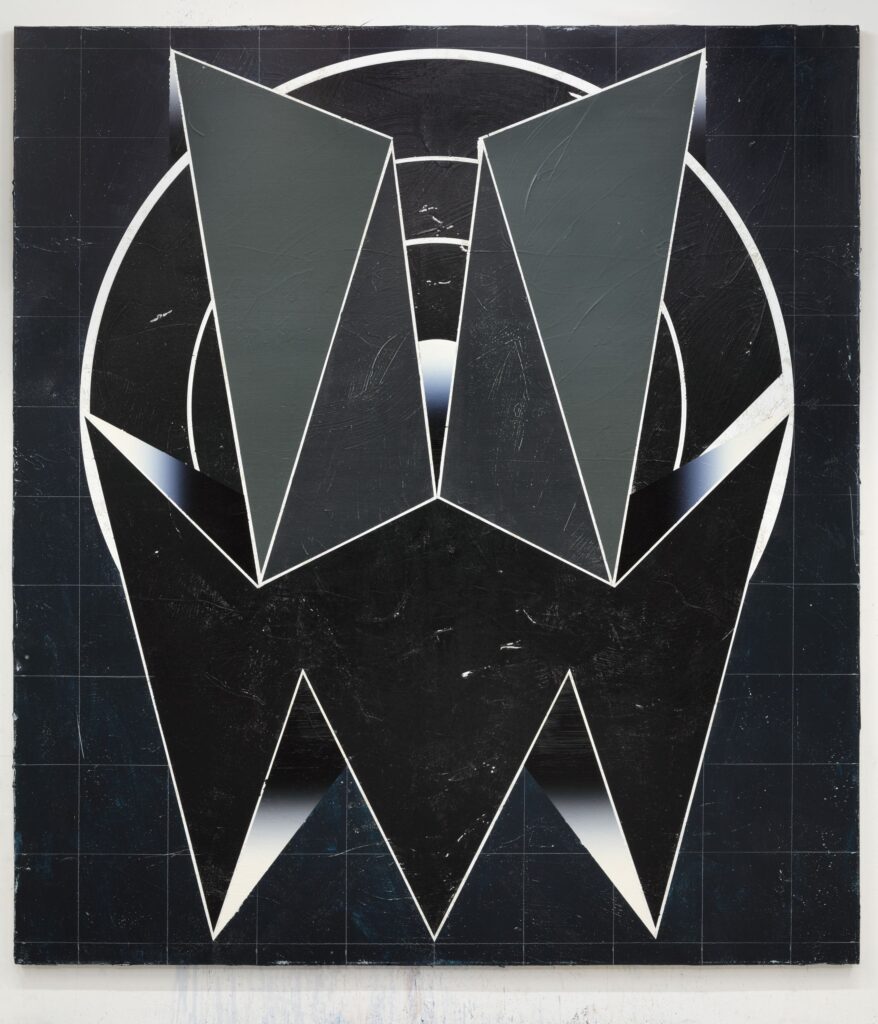 Untitled, oil and acrylic on canvas, 210x190cm, 2019-2020