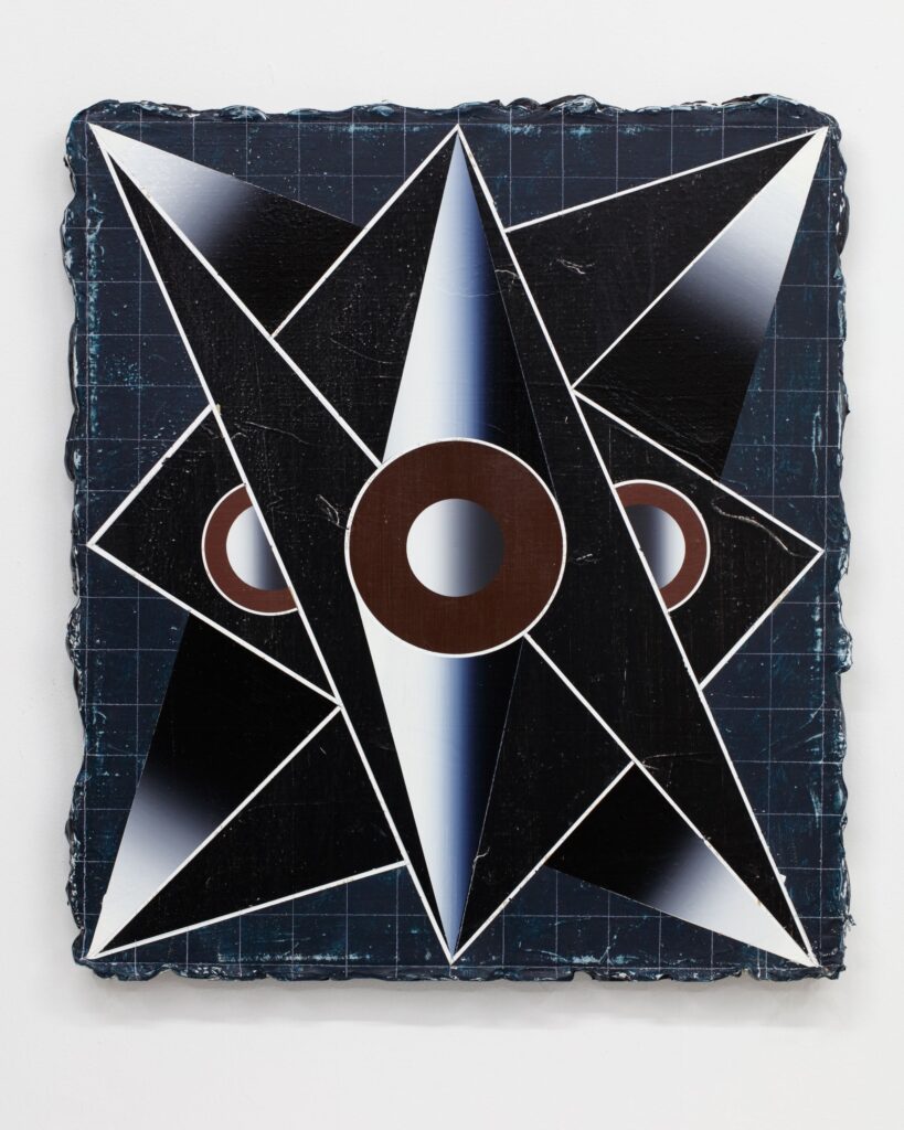 Untitled, oil and acrylic on canvas, 2017