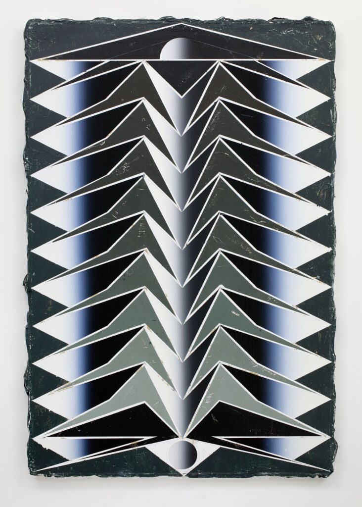 Untitled, oil and acrylic on canvas, 210x190cm, 2020