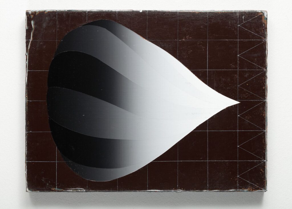 Untitled, acrylic on board, 2019