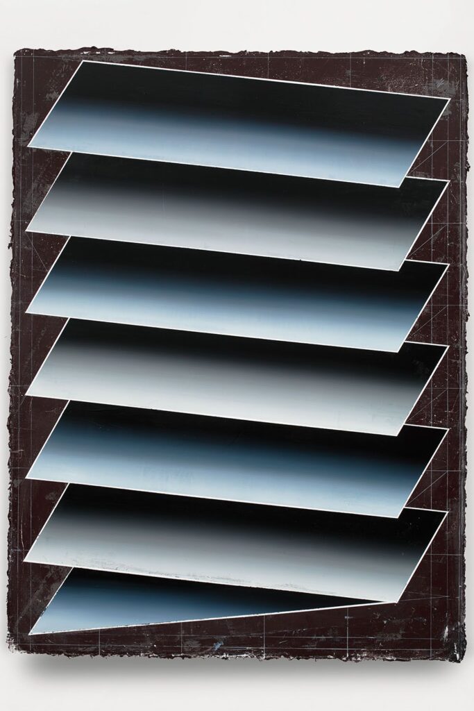 Untitled, acrylic and oil on canvas, 2015