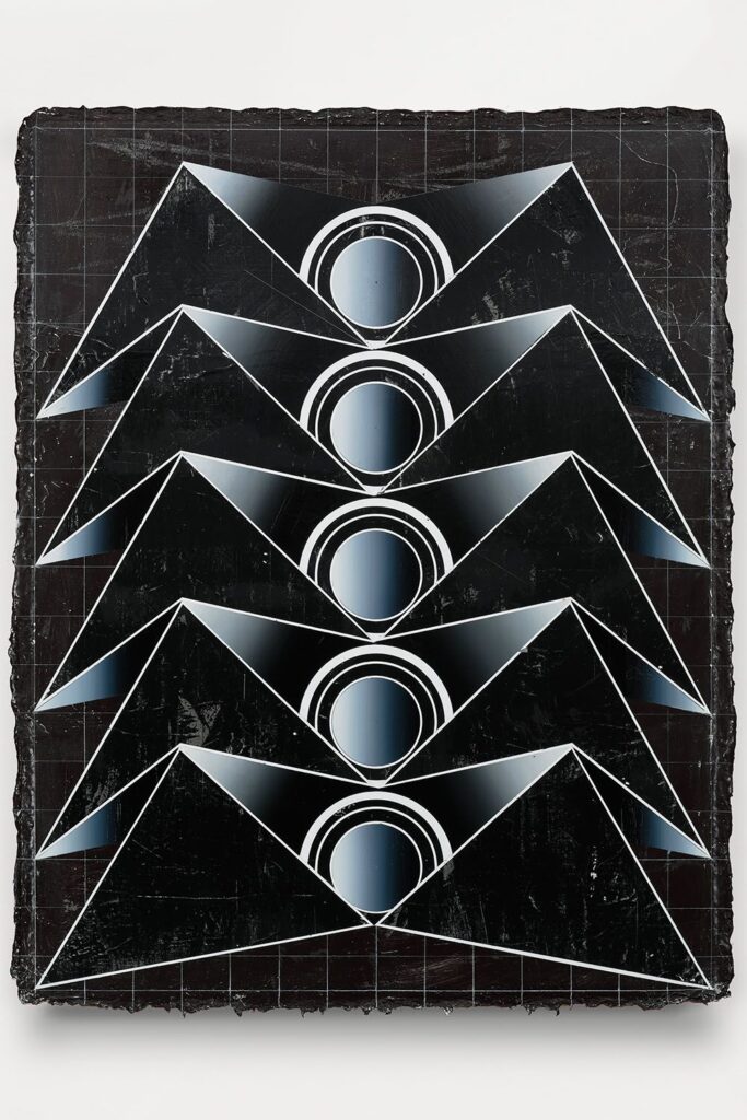 Untitled, acrylic and oil on canvas, 2015