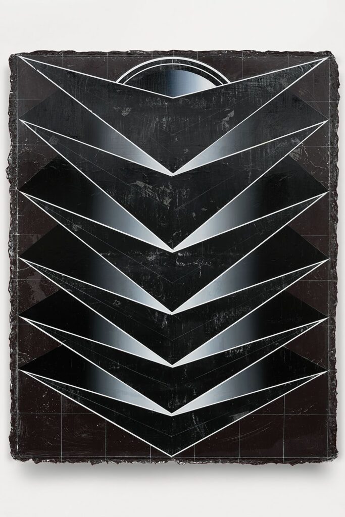 Untitled, acrylic and oil on canvas, 2015