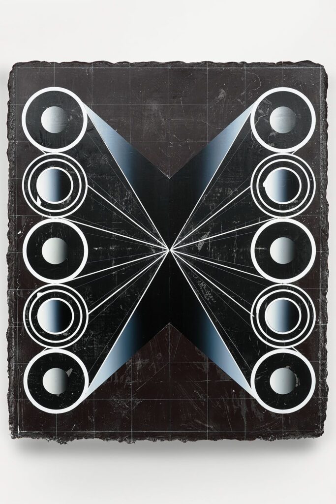 Untitled, acrylic and oil on canvas, 2015