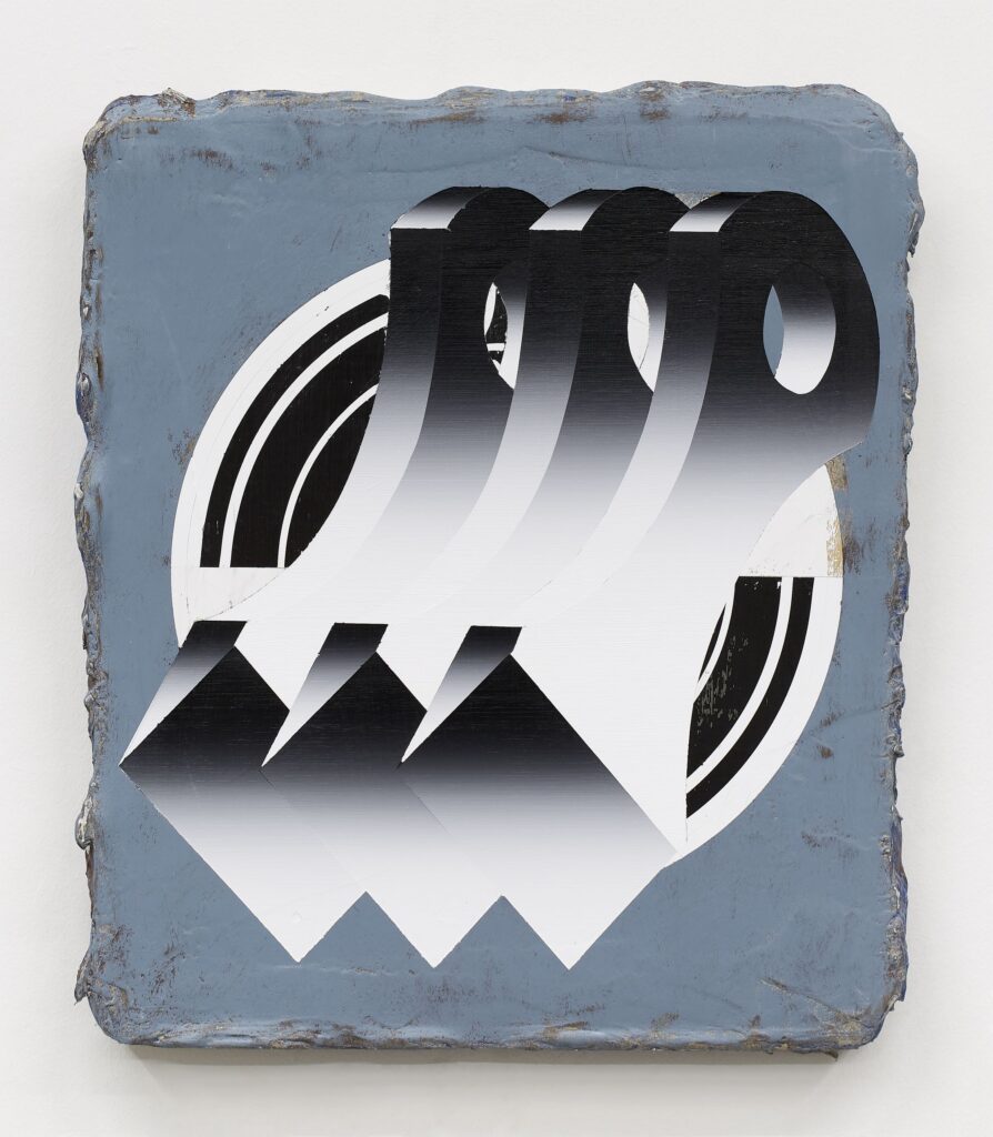 Untitled (remake III), oil and acrylic on canvas, 64x55cm, 2018