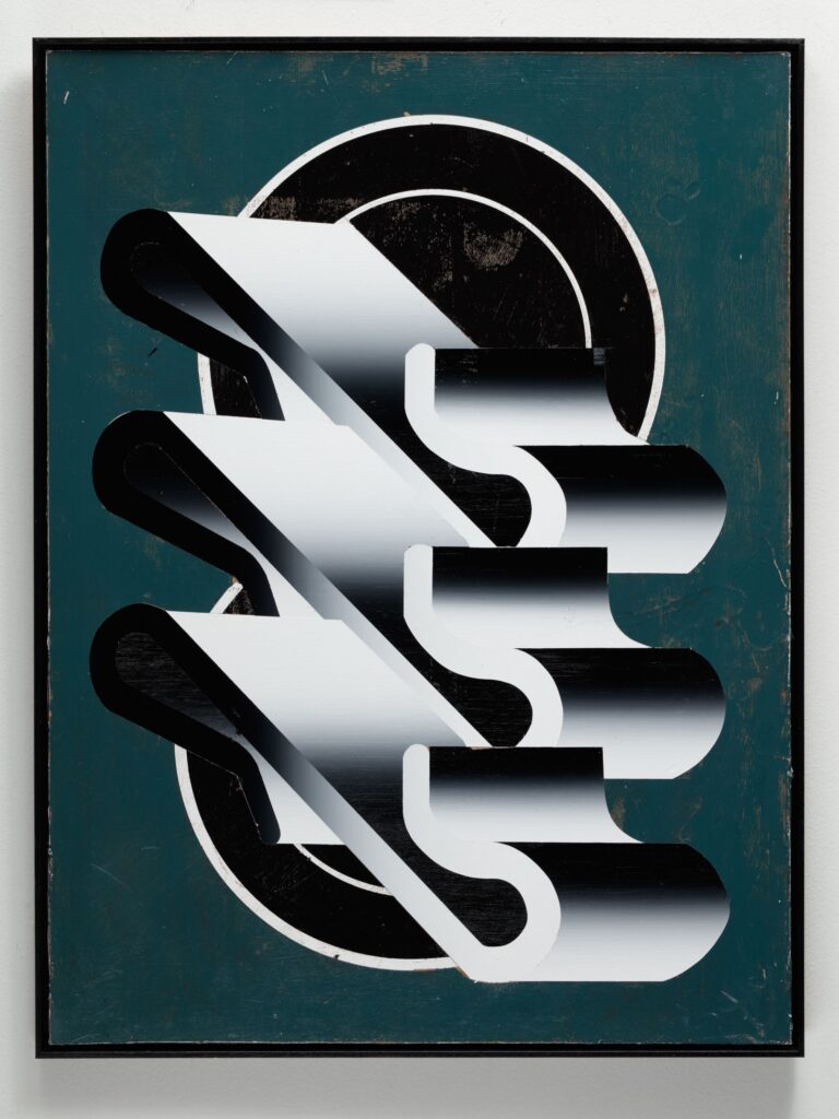 Untitled, acrylic on board, 80x60cm, 2018-2019