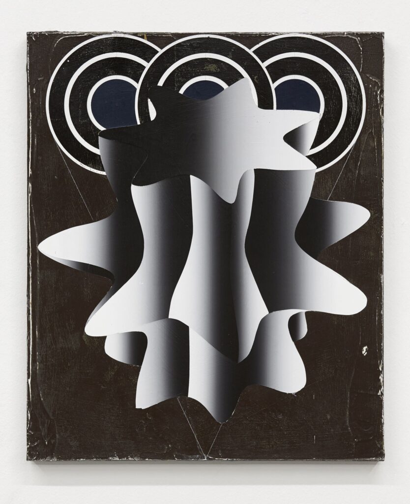 Untitled, acrylic on board, 60x50cm, 2018