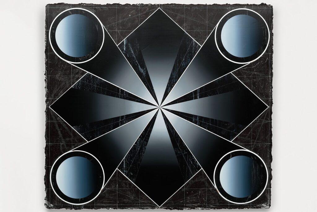 Untitled, acrylic and oil on canvas, 2015