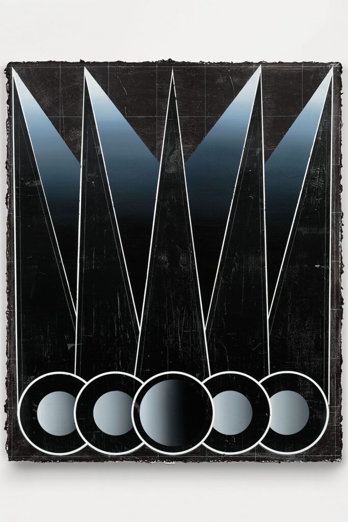 Untitled, acrylic and oil on canvas, 2015