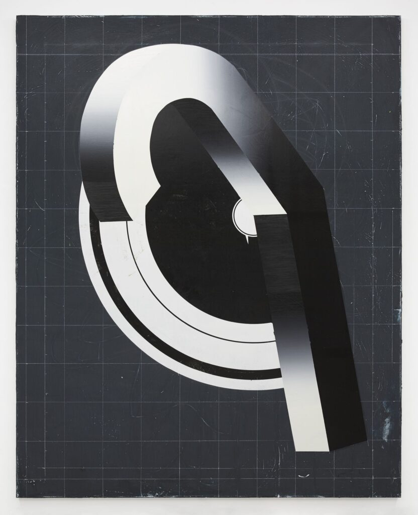 Untitled, oil and acrylic on canvas, 250x200cm, 2018