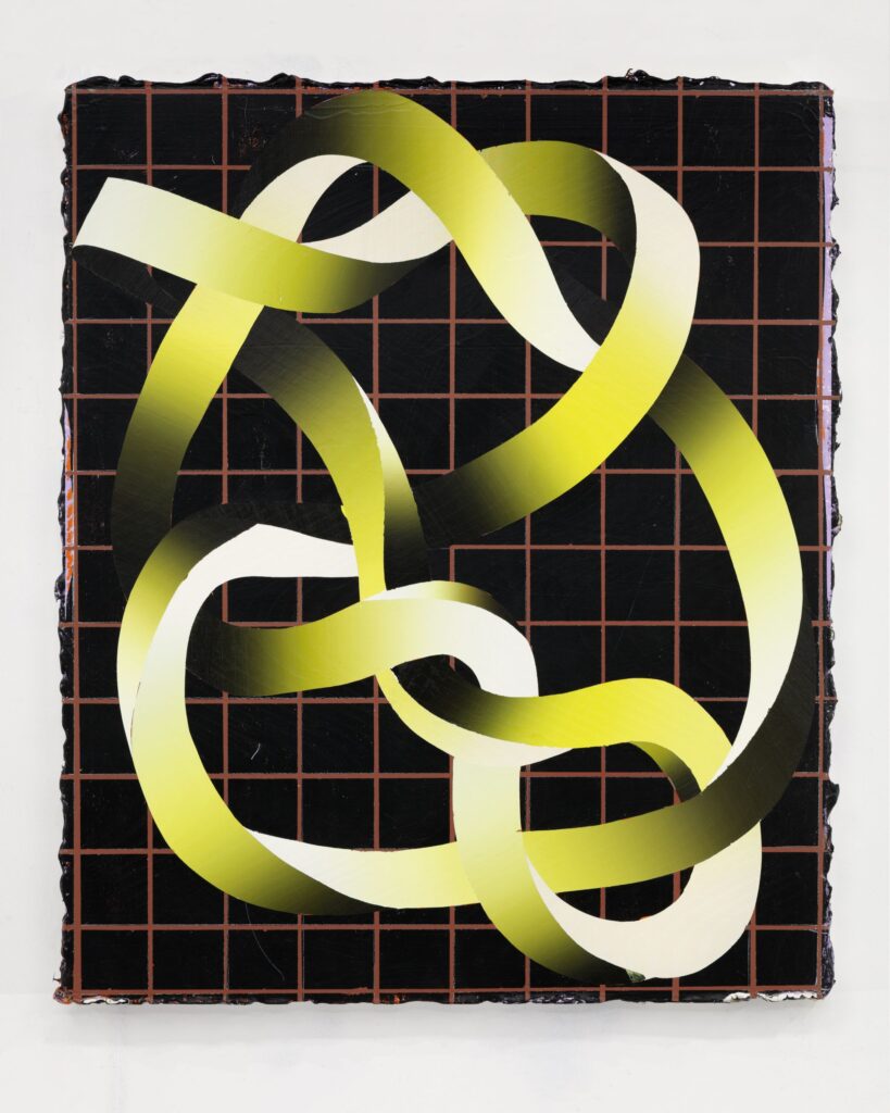 Untitled, oil and acrylic on canvas, 120x100cm, 2017