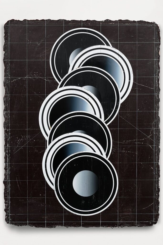 Untitled, acrylic and oil on canvas, 2015