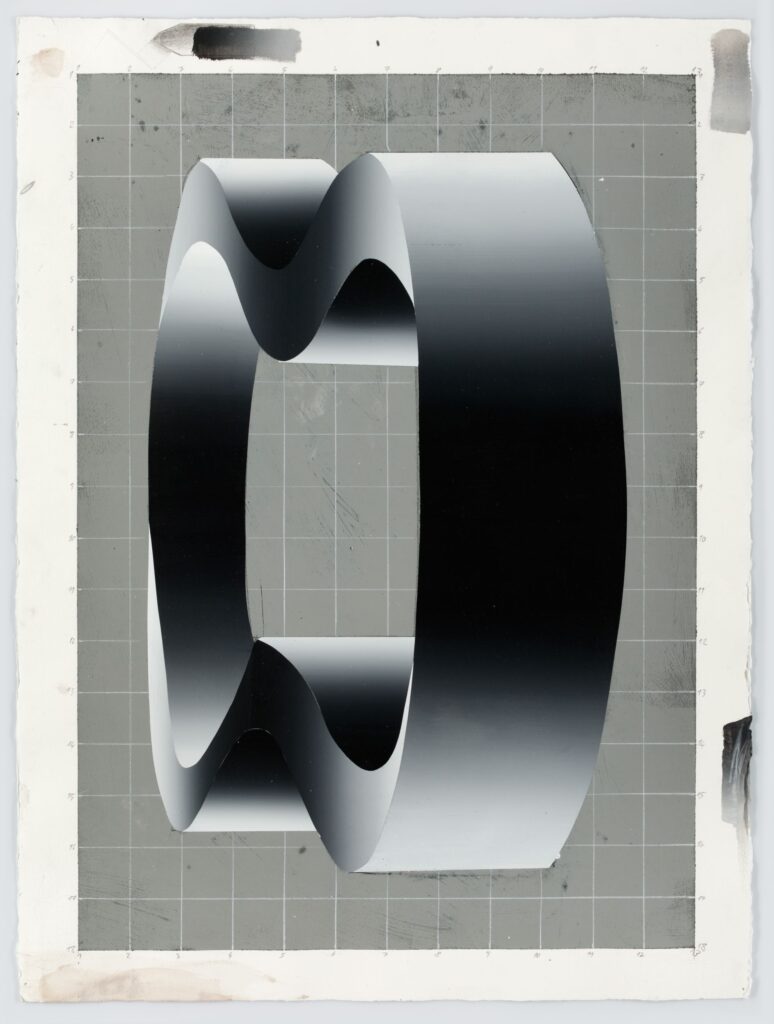 Untitled, 76 x 56cm, gouache on paper, 2016