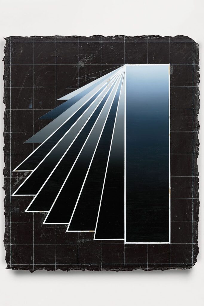 Untitled, acrylic and oil on canvas, 2015