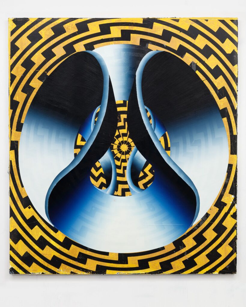 Untitled, oil and acrylic on canvas, 180x160cm, 2017