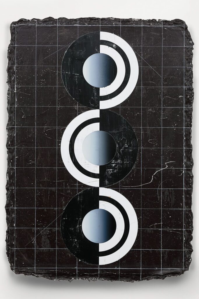 Untitled, acrylic and oil on canvas, 2015