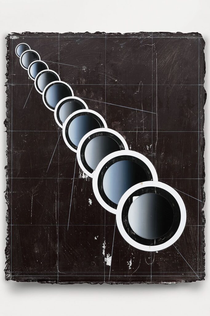 Untitled, acrylic and oil on canvas, 2015