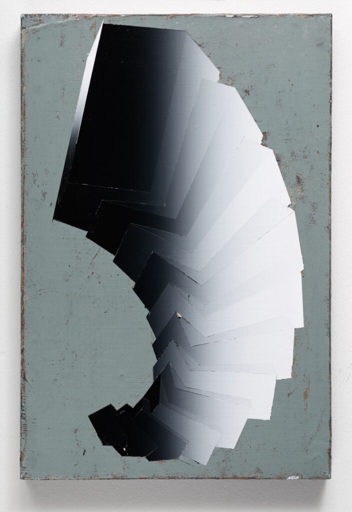 Untitled, acrylic on board, 45x30cm, 2018-2019