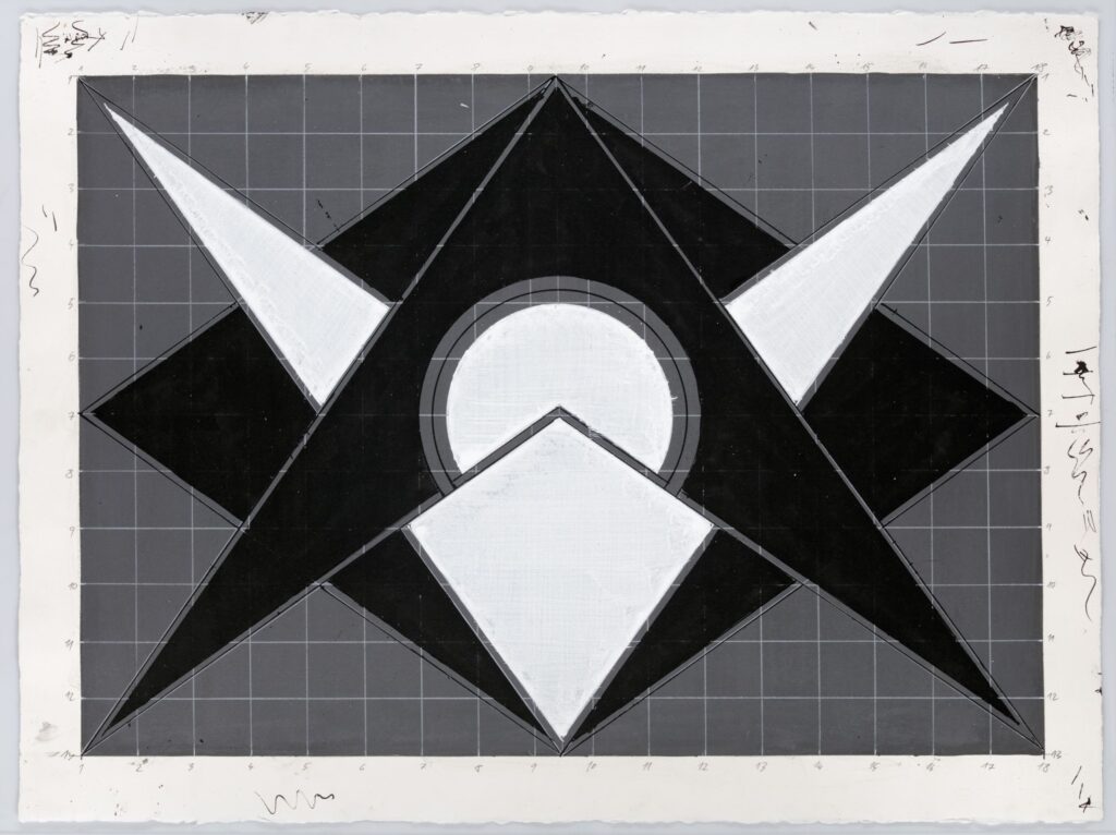 Untitled, 56x76cm, gouache on paper, 2015