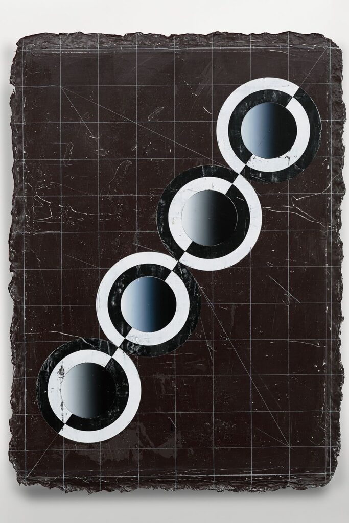 Untitled, acrylic and oil on canvas, 2015