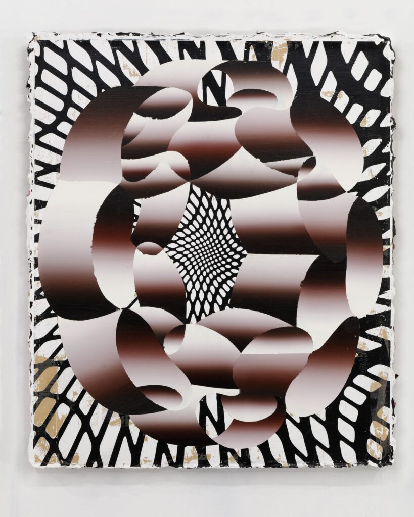 Untitled, oil and acrylic on canvas,120x100cm, 2017