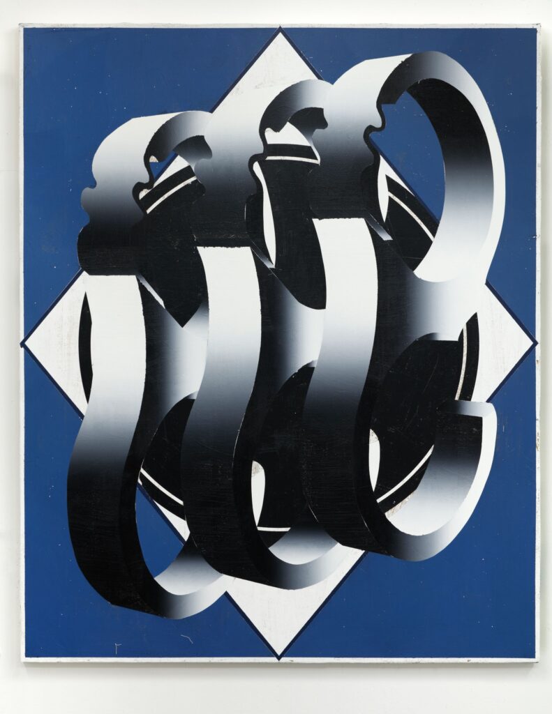 Untitled, oil and acrylic on canvas,160x140cm, 2018