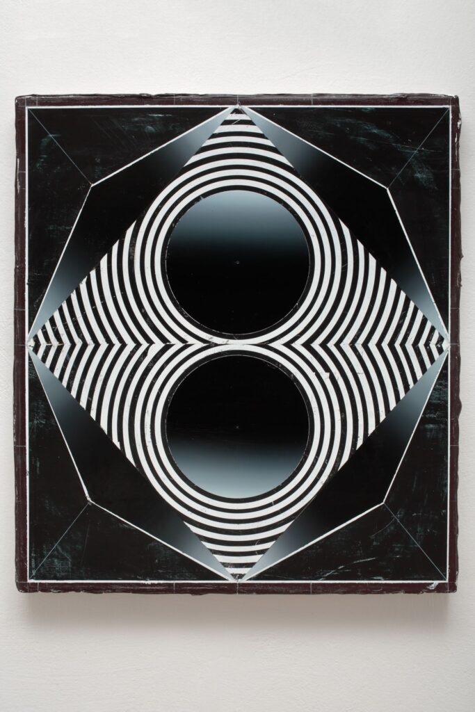 Untitled, acrylic and oil on canvas, 2014