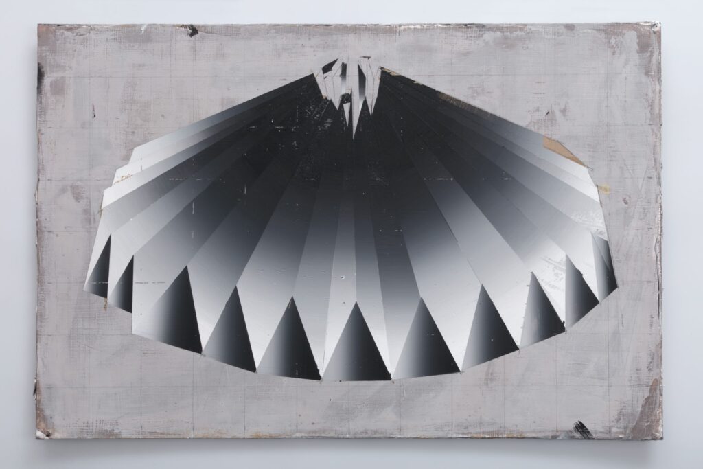 Untitled, gouache and acrylic on board, 2018