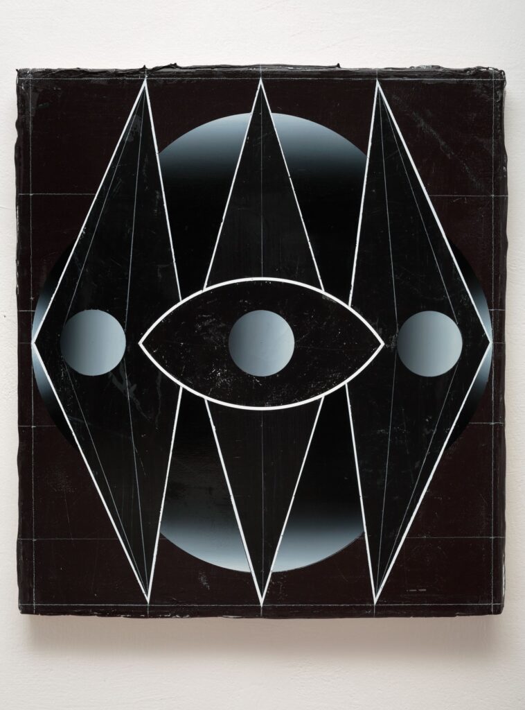 Untitled, acrylic and oil on canvas, 2014