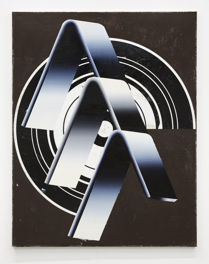 Untitled, oil and acrylic on canvas, 190x160cm, 2018