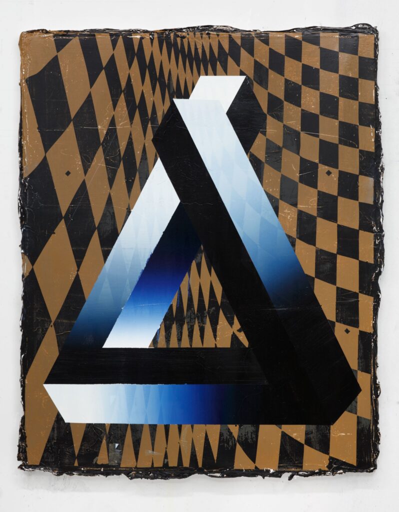 Untitled, oil and acrylic on canvas, 160x120, 2016